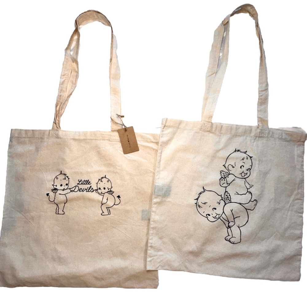 BNWT Brandy Melville/John Galt Angel Tote Bag Set